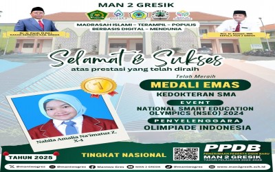 Nabila Amalia Na'imatuz Zahro Raih Medali Emas di National Smart Education Olympics 2024