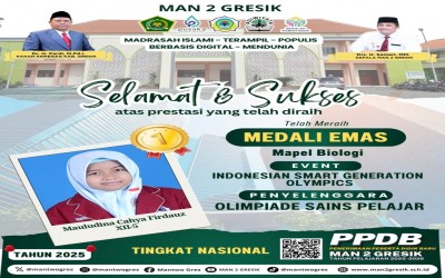 Mauludina Cahya Firdauz Sabet Medali Emas di Indonesian Smart Generation Olympics 2024
