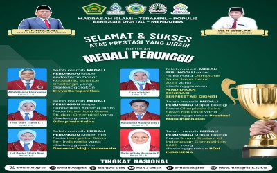 Enam Siswa MAN 2 Gresik Raih Medali Perunggu di Ajang Kompetisi Nasional