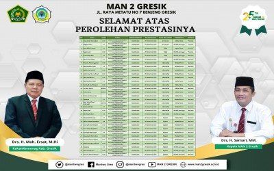 SISWA MAN 2 GRESIK TOREHKAN PRESTASI PADA IASC 2022