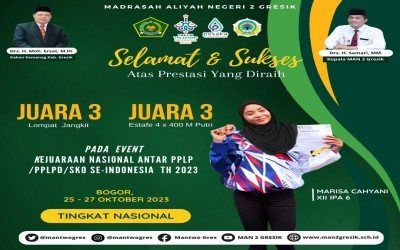 Marisa Cahyani, Siswa MAN 2 Gresik, Raih Dua Medali Nomor Lompat Jauh dan Estafet 4x400m Putri pada Kejuaraan Atletik Nasional