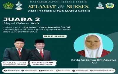 Prestasi Luar Biasa Kayla Az Zahwa Dwi Agustya di Liga Sains Tingkat Nasional