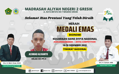 KEREN, ALVIANTO SUKSES RAIH MEDALI EMAS EKONOMI NASIONAL