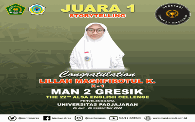 LILLAH MAGHFIROTUL KARIMAH BUAT BANGGA MAN 2 GRESIK